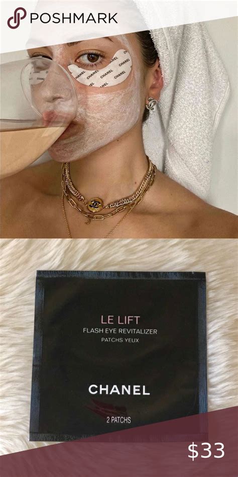 chanel eye treatment|chanel le lift eye patch.